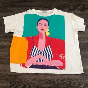 ZARA Graphic Tee